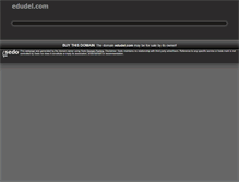 Tablet Screenshot of edudel.com